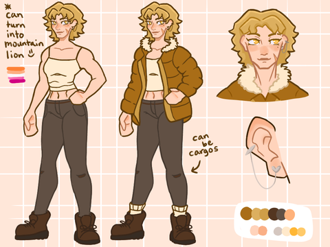 my beloved oc finally gets a ref