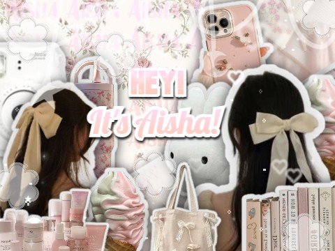 Aisha ONLINE! Feel free to talk! Whenever! Forever!