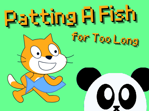 Patting A Fish For Too Long _ #all#animation#fish#thatdavidpanda