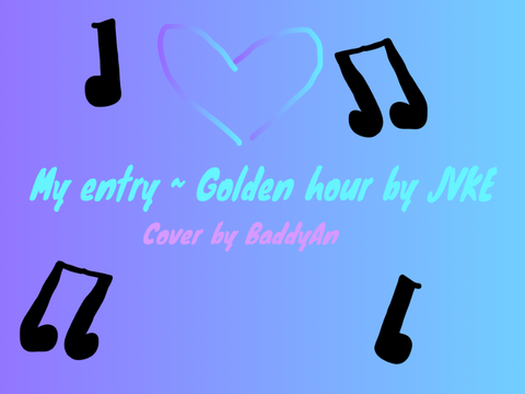 MY ENTRY~ Golden hour ❤️