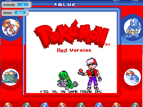 Pokemon Red w/ Innacurate and Unfinished Colors