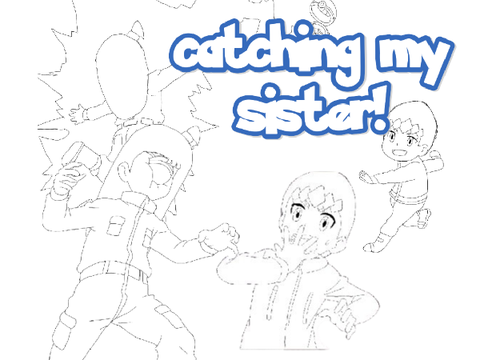 catching my sister! pokemon animation