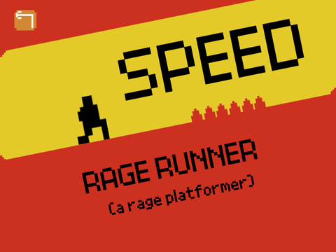 Rage Runner (a platformer) SPEED