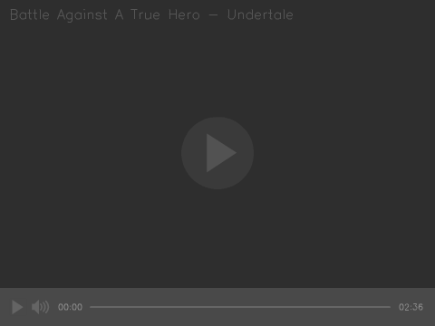 MIDI - Battle Against A True Hero - Undertale