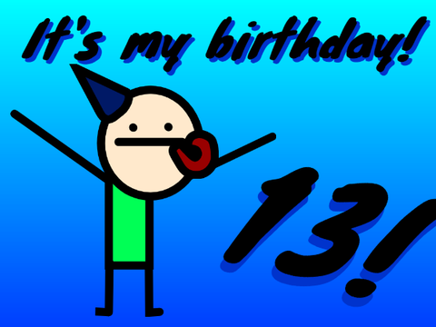 happy birthday to me