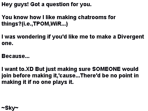 ANSWER MY QUESTION NAO.