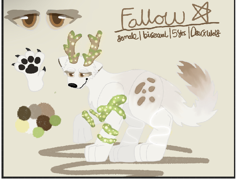 Fallow oc reference sheet <3