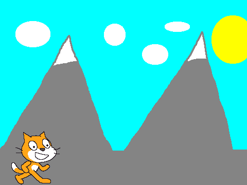 flying cat