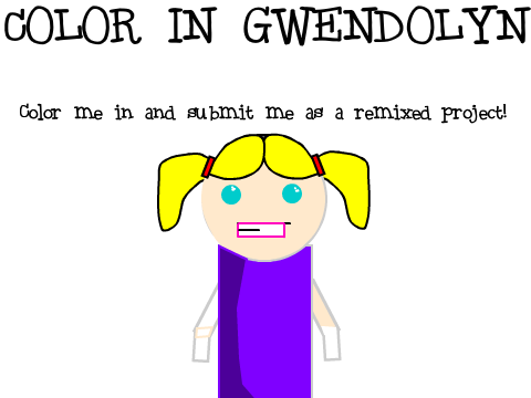 Color In Gwendolyn • Remix This remix