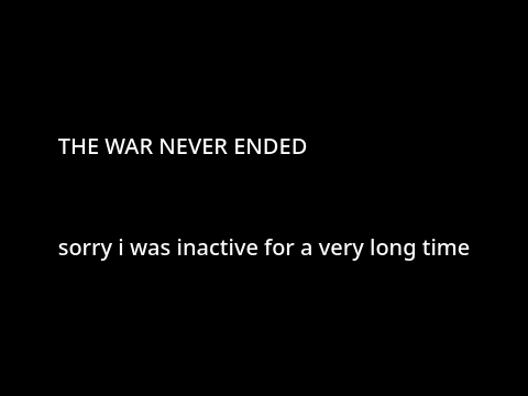 IT NEVER ENDED
