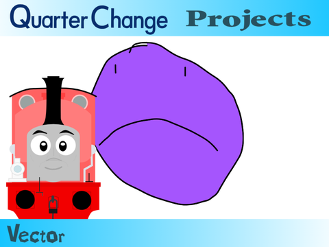 Battle for Dream Island - Purple Face Vector