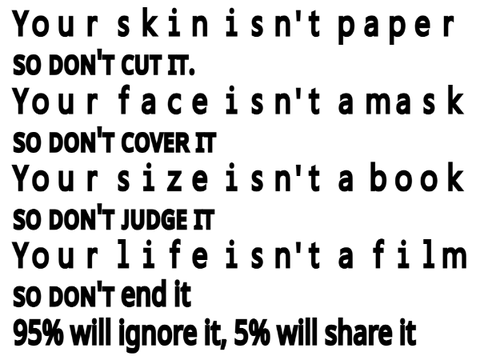 95% Will ignore it 