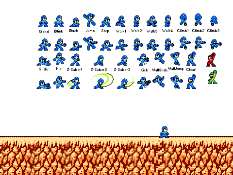 Modern MegaMan (Can Crouch!) Ver. 1.0