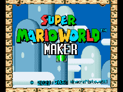 Super Mario World Maker