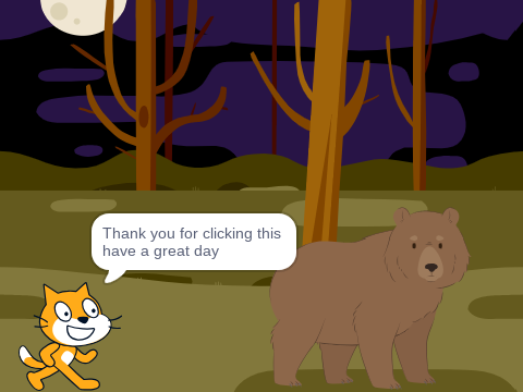If you are new to scratch click this