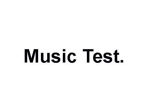 Music Pitch Test