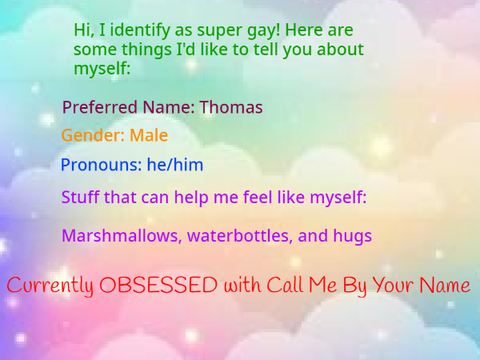 Identity Form! ✿ 