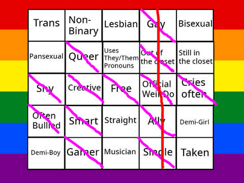 LGBTQ+ Bingo!