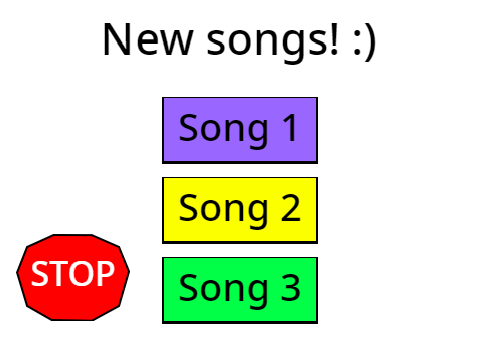 3 new songs
