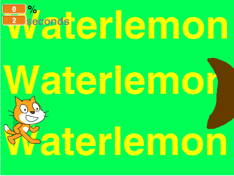 Waterlemon throw!