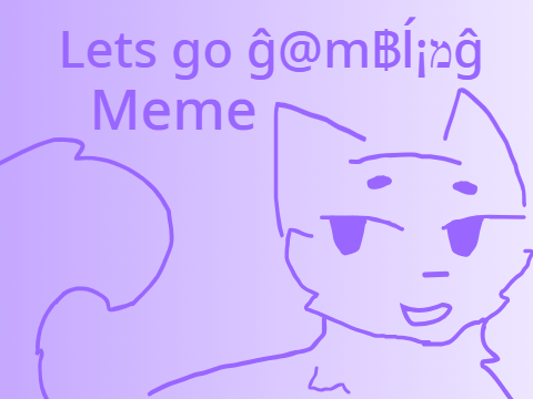 Improvement/Lets go ĝ@m฿ĺ¡מĝ meme. I'm not sure what to call this.