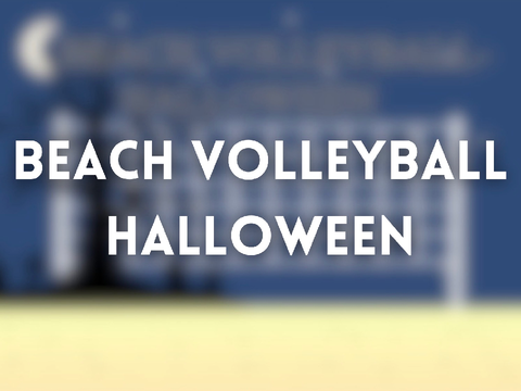 Beach Volleyball- Halloween