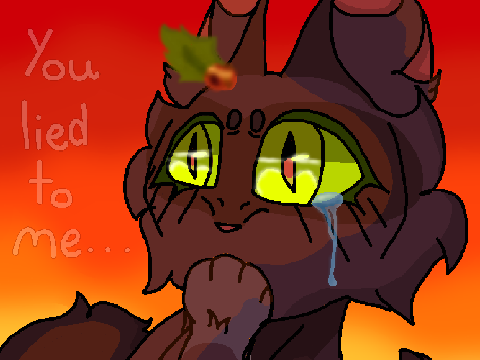 "You lied to me.."