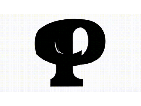 P turns into φ