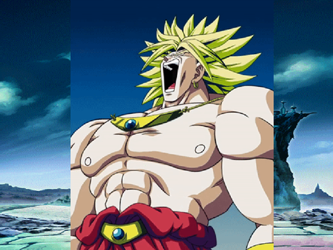 (Eternal Horror) Broly (LSSJ) (Movie 8-10)