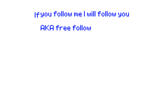 Following 