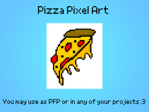 Pizza Pixel Art