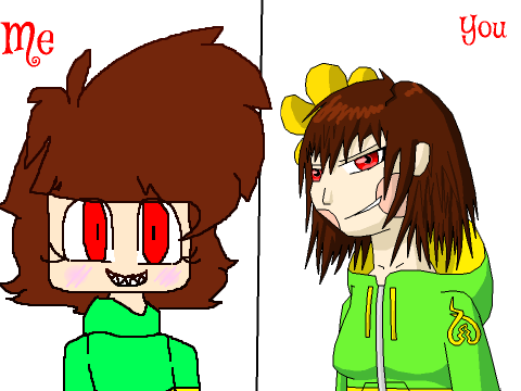 How I draw Chara