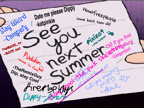 Sign The Goodbye Card!! remix remix