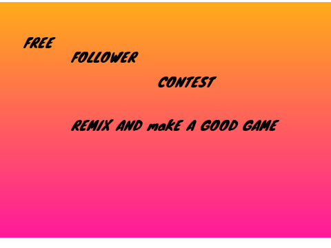 FOLLOWER CONTEST 50+