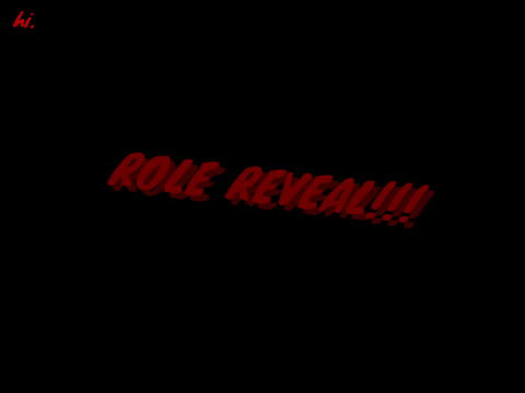 BFAMV:FH Take 2 - Role reveal.
