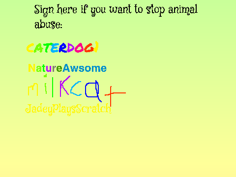 sign to stop animal abuse remix remix remix