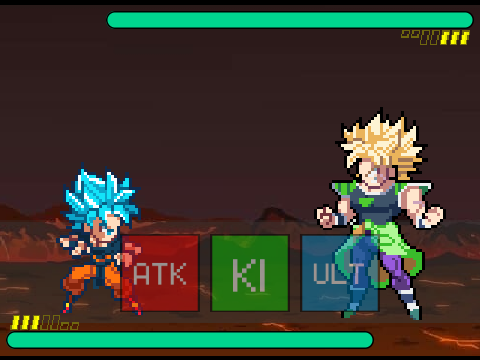 Goku vs Broly (Single player)