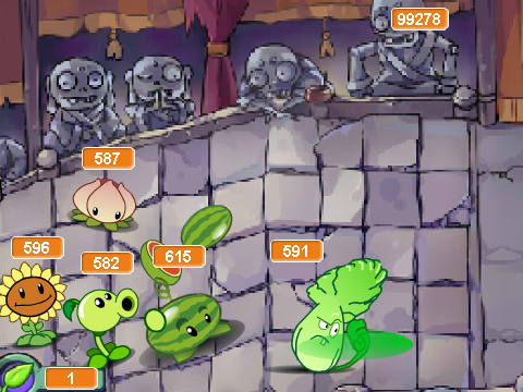 Add yourself fighting the gargantuar 