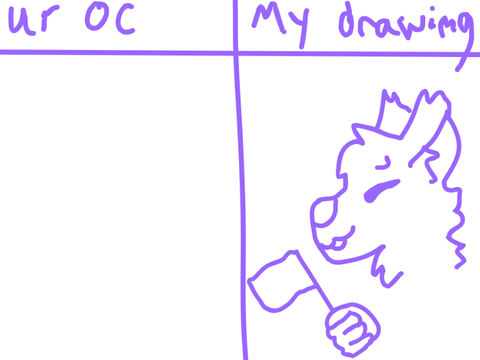 Let me draw your OC!