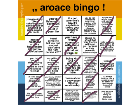aroace bingo <3 remix