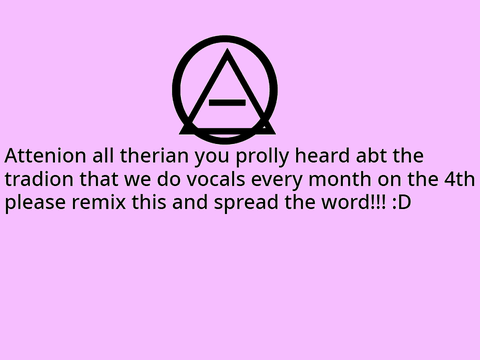 Read if your a therian!! remix remix remix remix remix remix remix