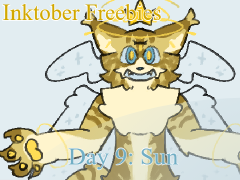 [Day 9] Inktober Freebies
