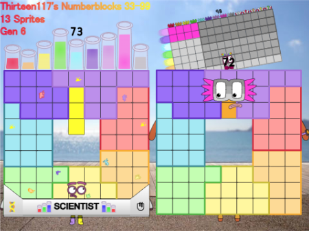 (OUTDATED) MY NUMBERBLOCKS SPRITE PART 1 (0-499)