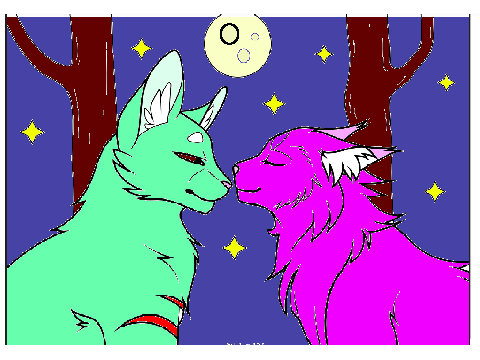 Warrior cats mate coloring contest! (OPEN)(Prizes available) remix