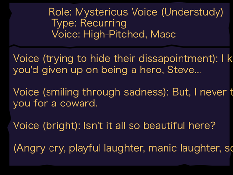 Open Voice Auditions || End Bound Episode 1 remix