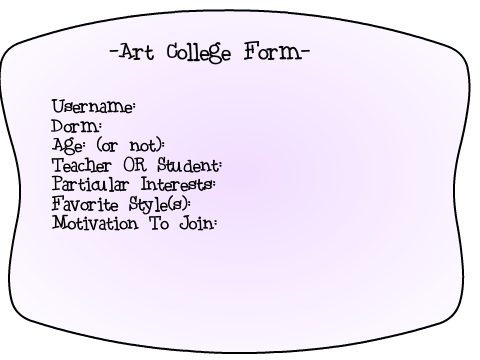-Art College Form-