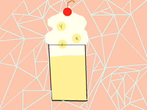 AT with @ArtSea Banana Milkshake