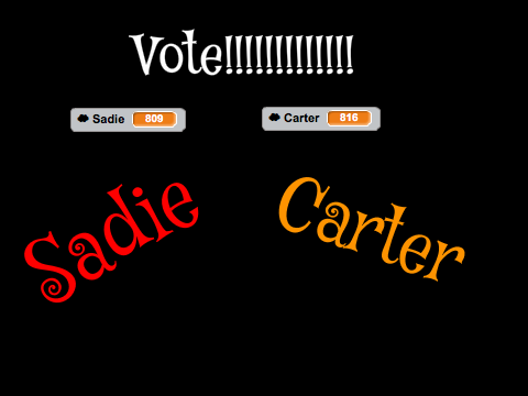 Sadie or Carter?-Poll