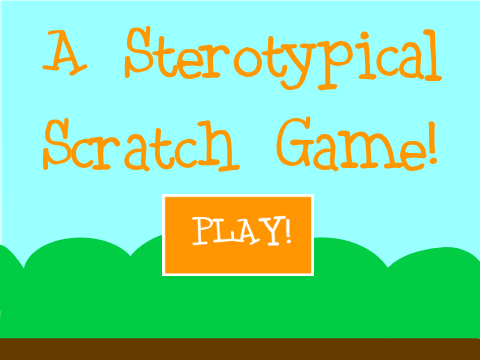 A stereotypical Scratch Game! (HORROR)