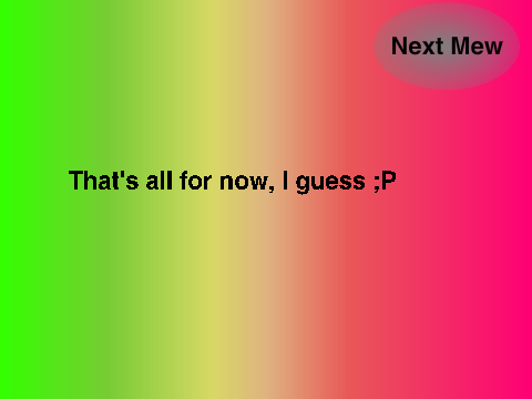 Mews News #1